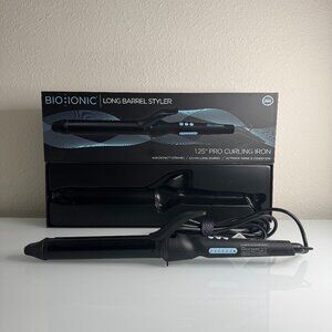 Bio Ionic Long Barrel Styler Curling Iron 1.25"